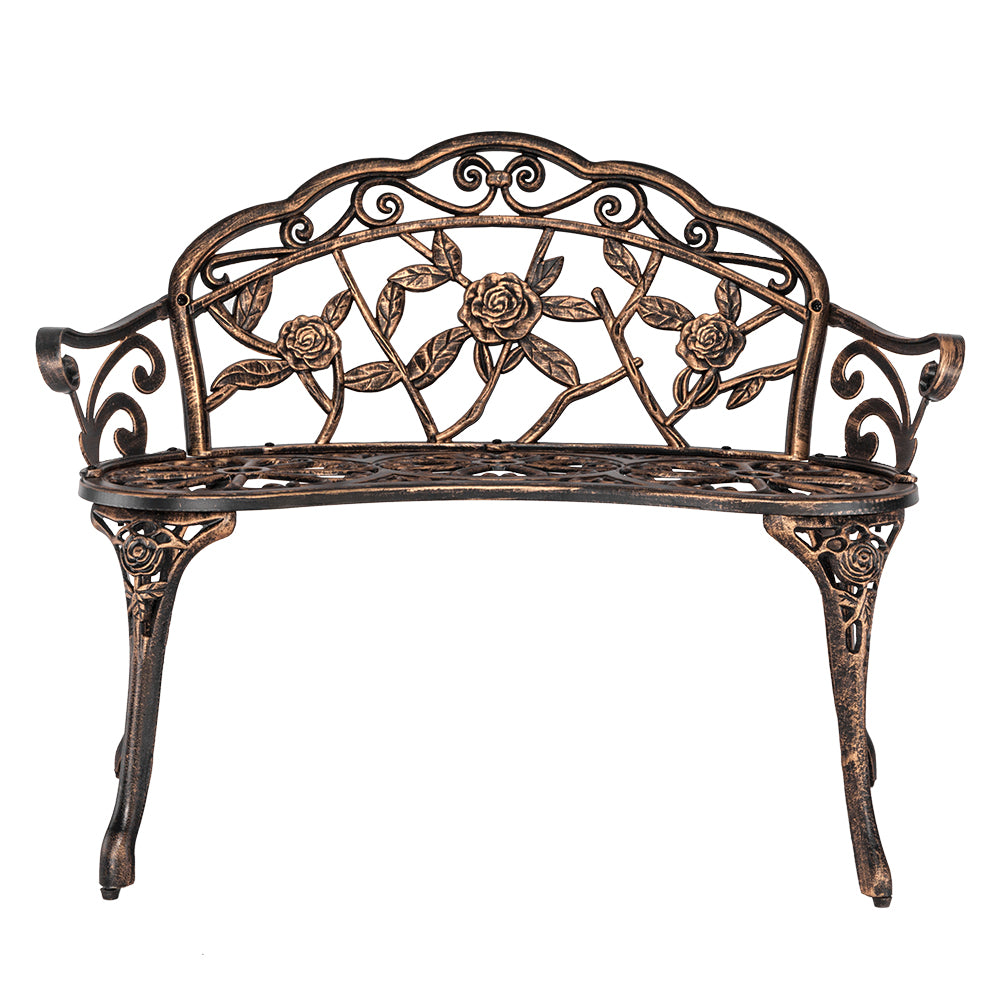 Relax in style with our garden love bench