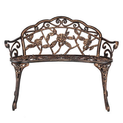 Relax in style with our garden love bench