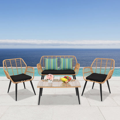 All-weather garden furniture suitable for outdoor and indoor use